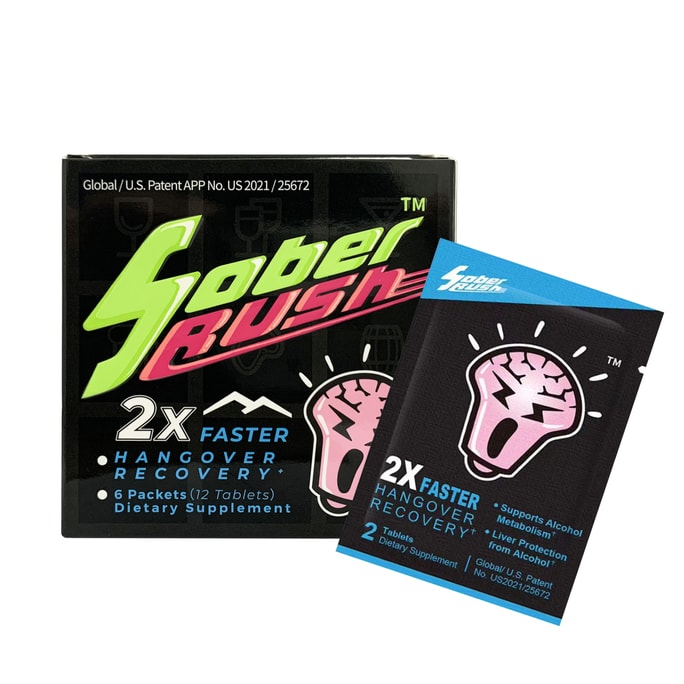 Sober Rush 2tablets*6bags/1box