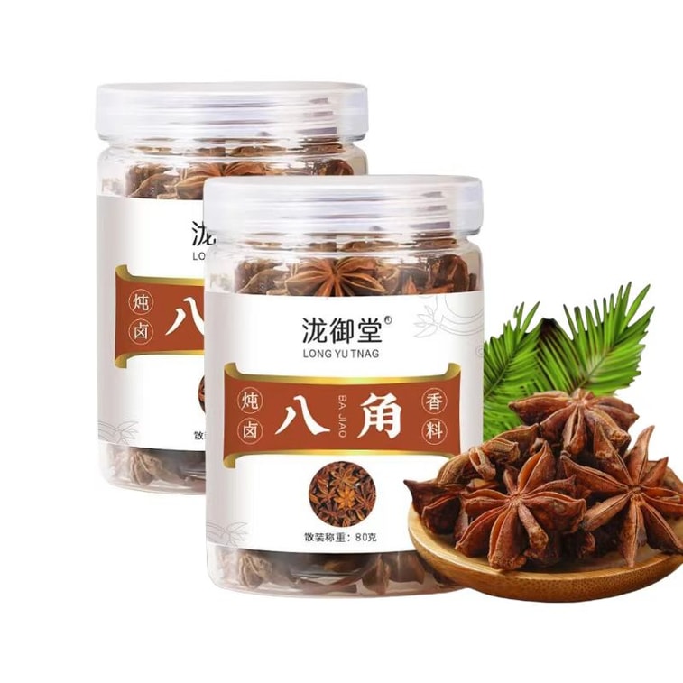 瀧禦堂 八角 精挑細選 色澤自然 顆飽滿 鹵香四溢 香味濃鬱 自然醇正 80g 4