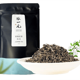 【中国直邮】 张一元 茉莉花茶叶 白龙 新春茶浓香老北京口粮茶伴手礼特级 50g/袋装