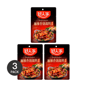 好人家 麻辣香鍋調味 香辣味 220g *3【3份超值裝】