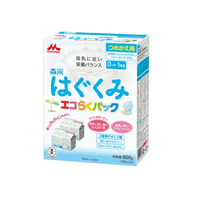 Morinaga Hugkumi Eco-Raku Pack Refill [400g x 2袋]