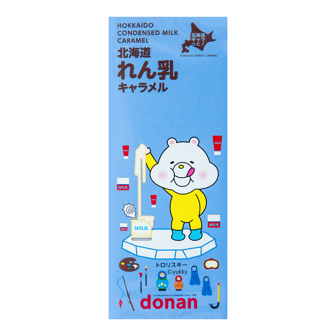日本DONAN道南食品 北海道煉乳太妃糖 72g