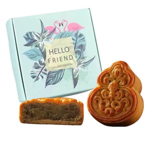 【中秋节LAST CALL】姚记 中秋节 精致糕点月饼 粒粒绿豆月饼 单粒 礼盒装 60克 福禄双全