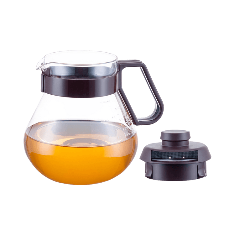 700ml Kettle Heat Resistant Glass Teapot Hot Water Coffee Pot with