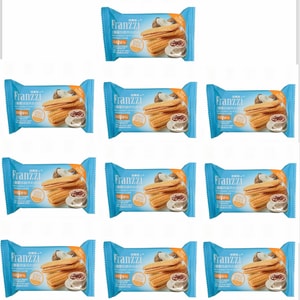 FRANZZI法丽兹 生椰拿铁味夹心曲奇 10包 【减糖曲奇 轻甜新品】