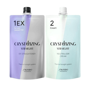 Crystallizing Hair Straightener EX1 + Neutralizing Emulsion 2 (For Very Resistant To Resistant Hair)
