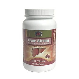Liver Strong New Advanced Formular Milk Thistle 188Softgels