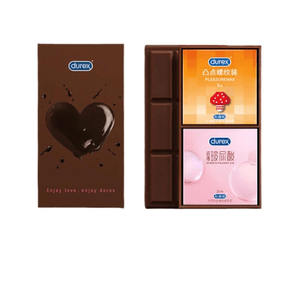【中國直郵】杜蕾斯 巧克力迷你小禮盒 送禮保險套異型保險套 *1盒