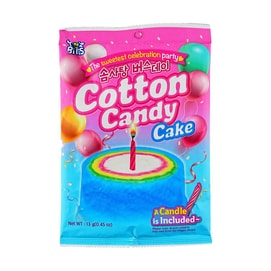 Yum'z Bites Cotton Candy Cake with Candle 0.45 oz