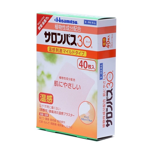 HISAMITSU PHARMACEUTICAL 30 Hot Patch 40pcs