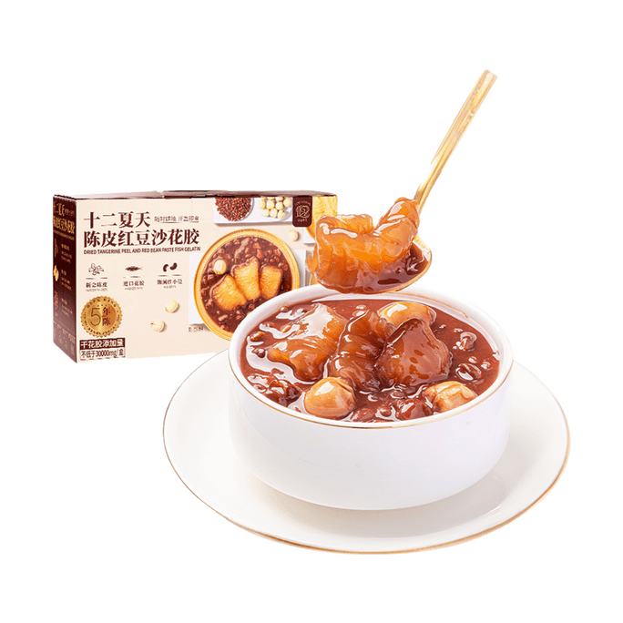 Tangerine Peel And Red Bean Paste Fish Gelatin Soup 53.32 oz