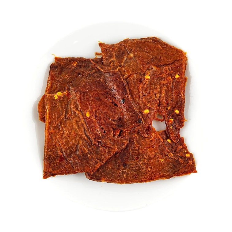 米宝 真牛厚切牛肉干 原味+辣味 85g*2包【2种口味组合装】 【USDA认证】【100%原切牛肉 浓郁肉香】【低卡高蛋白健康零食】 13