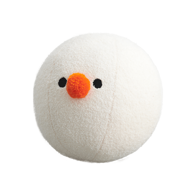 Snowball Pillow Plush 20×20cm