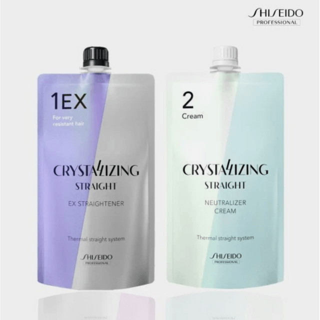 Crystallizing Hair Straightener 1EX + 2 Cream Set – Ese
