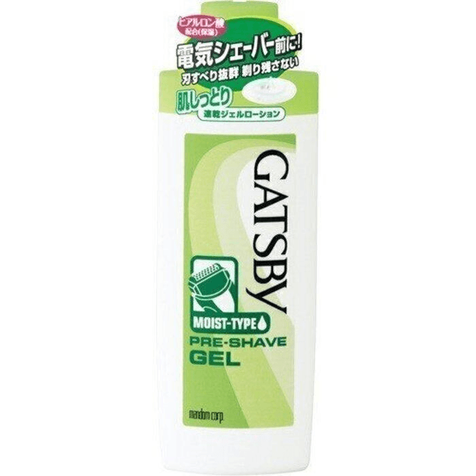 【日本からの直送】マンダム ギャツビー メンズシェービングジェル 140ml 補修・鎮静・やさしく保湿