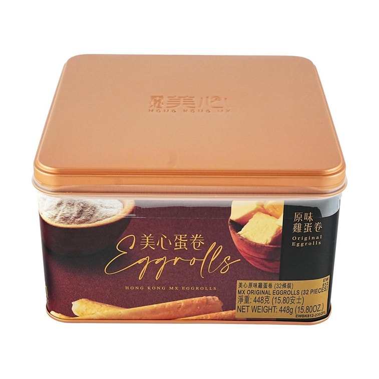 【蛋卷天花板】香港美心 原味鸡蛋卷礼盒 448g【佳节好礼】 4