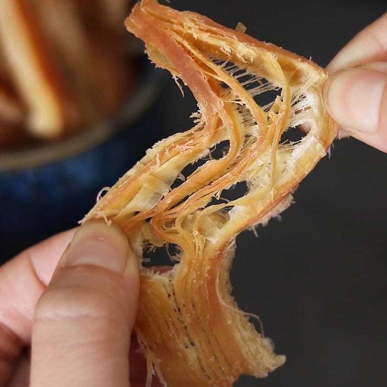 水一方 【经典产品鲜美无比】 风琴鱿鱼丝 手撕即食海鲜干货小吃  原味 200g 【鲜香入味】 4