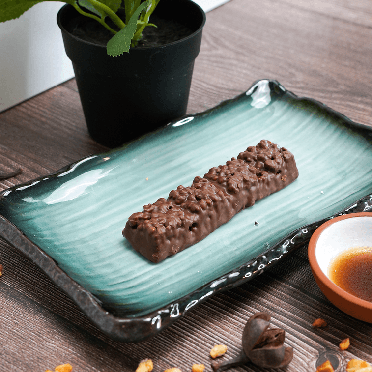 高タンパクオートミールシリアルエナジーバー アーモンドチョコレート風味 1.3オンス 4