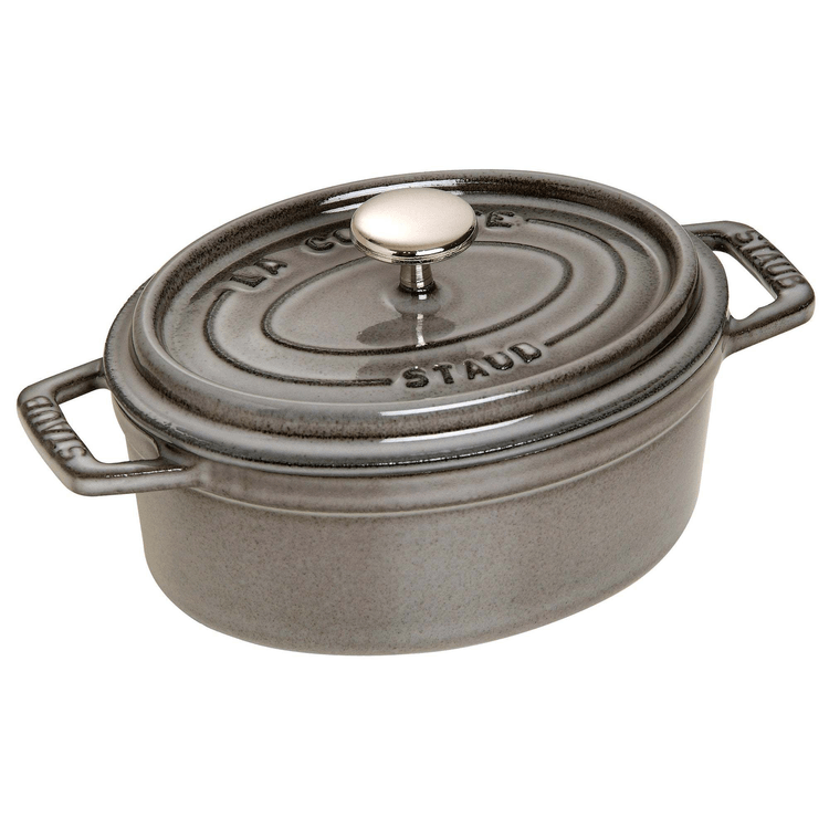 Staub Oval Dutch Oven 7-qt - French Enameled Cast Iron Cocotte