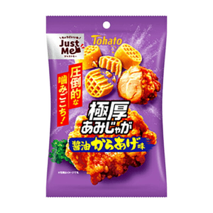 日本 TOHATO 桃哈多 桃哈多 期間限定 醤油フライドチキン味ポテトチップス 45g