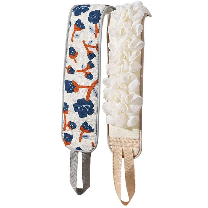 Double-sided Dual-use Back Scrubber Blue 1PC