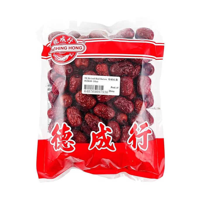 Deshengxing Premium Red Dates, 14oz