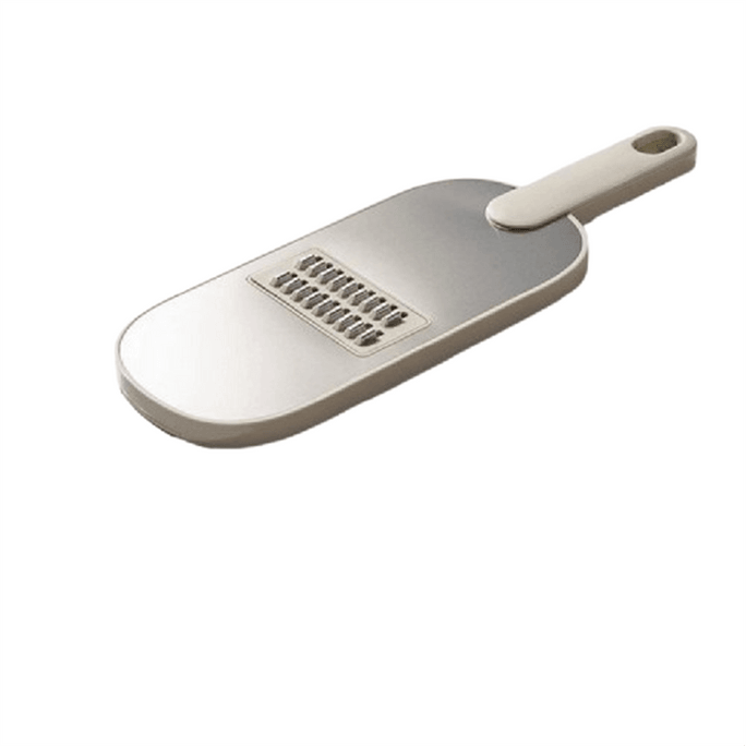 Multifunctional potato grater for kitchen use single plate six blades warm grey 1 piece
