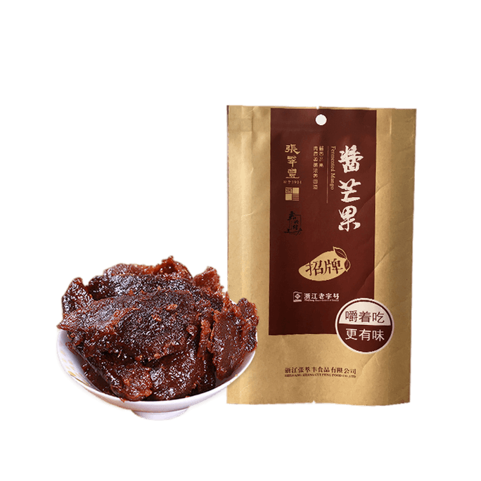 【中国直邮】 张萃丰 酱芒果 九制酱芒果蜜饯 118g 酸甜软糯 老字号特色招牌