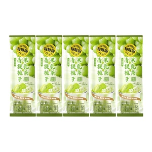Green Grape Gardenia Milk Tea 22g*5bags【Sun Grape·Gardenia·Cold Hot Brew】 ~32% Milk Powder Zero Trans Fat Only 104kcal Portable Instant 【Office Snackers·Diet Fans】 Summer Refreshing Drink