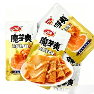 Konjac Snack Spicy Beef Tripe Flavor with Sesame Sauce, 8.1g*10 packs
