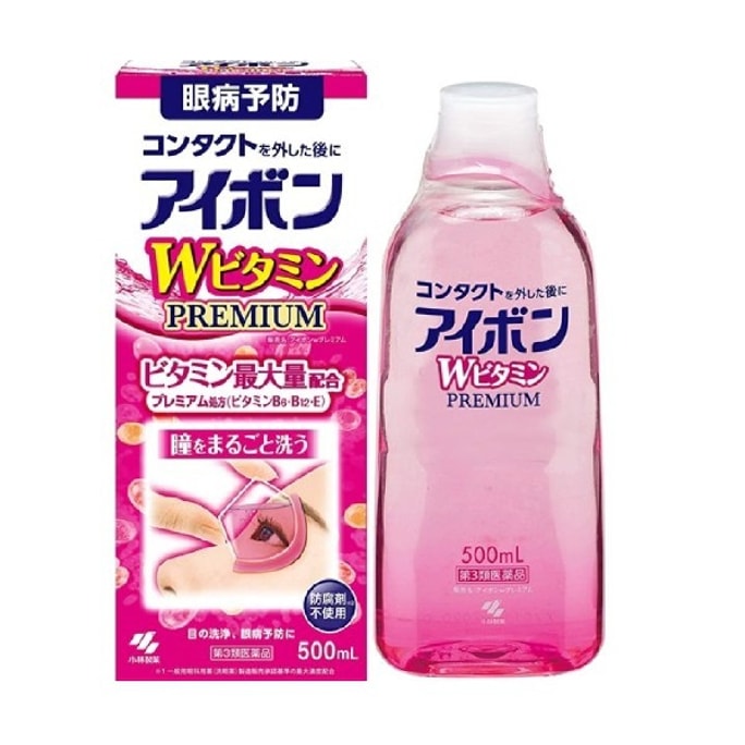 日本KOBAYASHI小林制药 保护眼角膜洗眼液 500ml