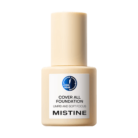 泰国MISTINE蜜丝婷 小蓝盾粉底液 清透柔焦遮瑕粉底液 36h控油持久 混合皮 30g #LF110S 白皙中调色 适合自然偏白 【HOT持妆MAX】