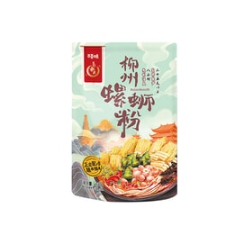 【中国直送】百草偉柳州かたつむりビーフン 330g/袋 4袋 酸辣湯麺 ビーフン カタツムリビーフン