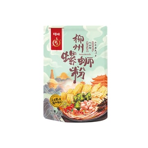 [중국발 다이렉트 메일] 백차오웨이 류저우 달팽이 쌀국수 330g/가방 4봉 냉면 쌀국수 달팽이 쌀국수