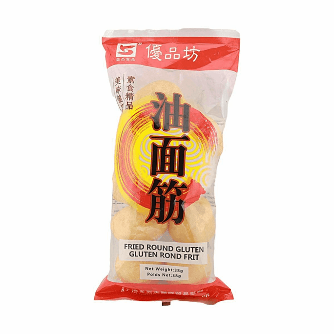 亚杰 优品坊 油面筋 38g 【素食精品】【美味健康】