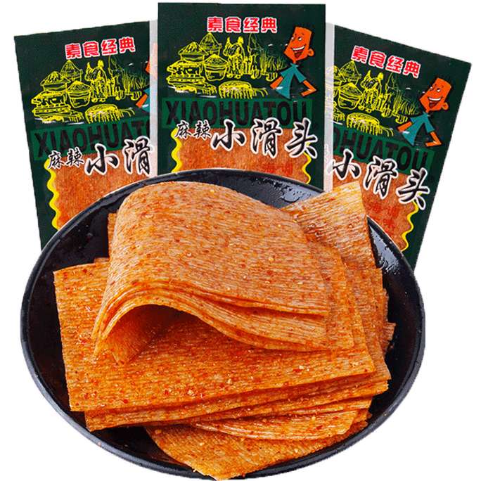 Spicy Gluten Thin Spicy Slices Spicy Strips 18g*10bags