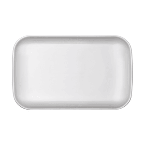 도자기 스팀 플레이트 화이트