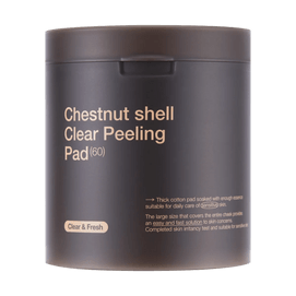 밤껍질 투명 필링 패드, 60매 #맑고 산뜻하게