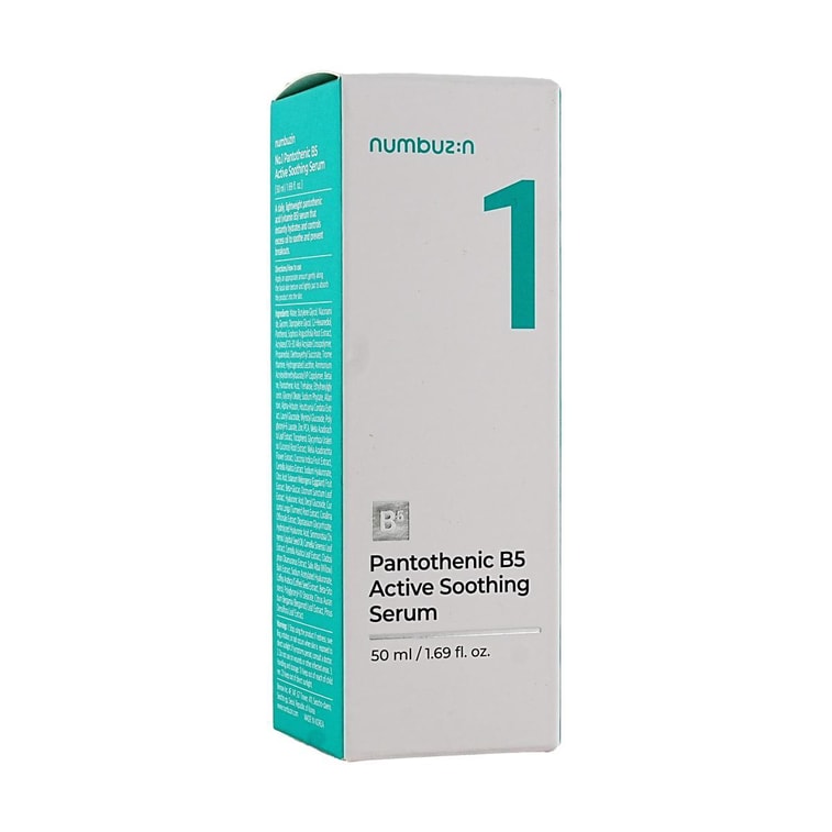韩国NUMBUZIN No.1号B5泛醇舒缓精华液 50ml 【7秒镇定】【全方位补水】【清爽收毛孔】【NCT WISH RIKU's Pick】 9