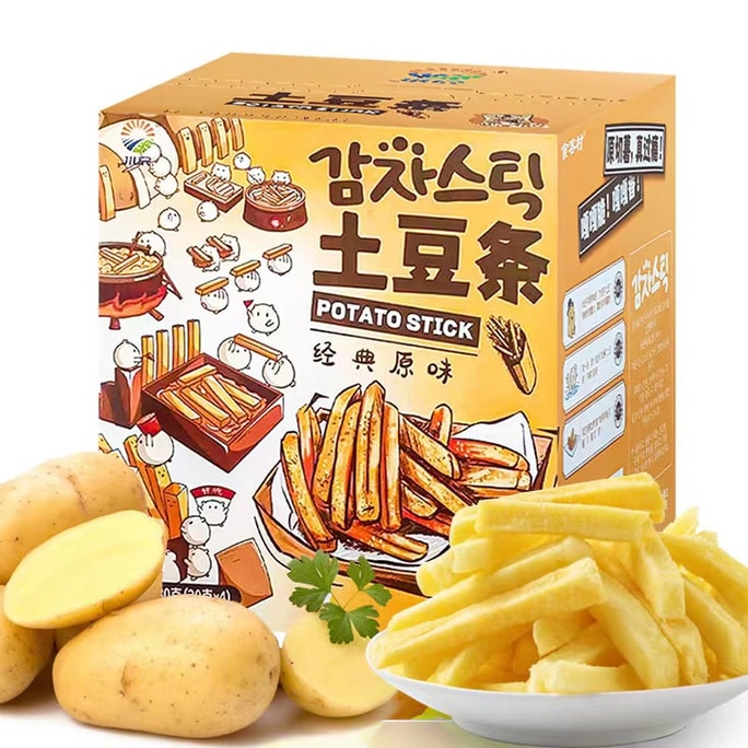 [중국 직배송] 9데이즈 포테이토칩 오리지널 컷 감자튀김 오리지널맛 80g