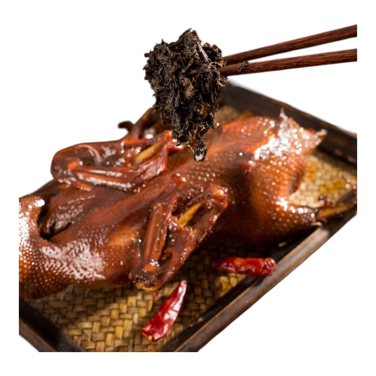 アメリカ産のおいしい鴨肉と保存マスタードグリーン（丸ごと、辛くない）500g。アメリカ限定販売、おいしく、添加物不使用、そのままお召し上がりいただけます。 5