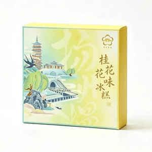 SANYUE DONGGUAN Osmanthus Ice Cake 6pcs Jiangnan Traditional Handmade