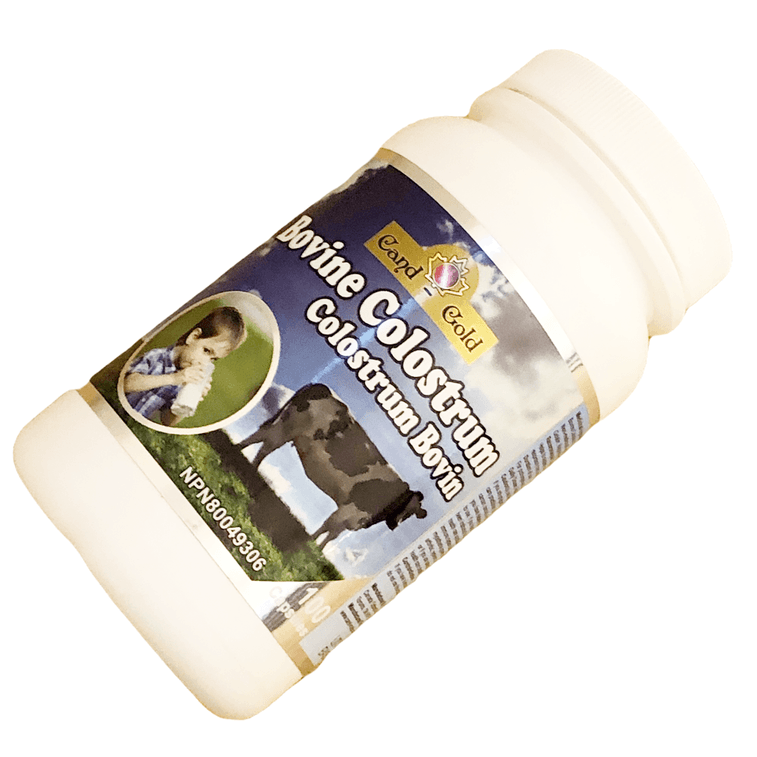 加拿大Cand-Gold 牛初乳益生菌免疫力增高补钙膠囊 100粒入 4