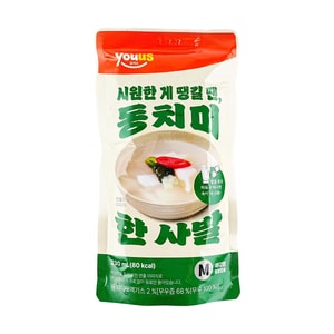 Dongchimi Bowl,Korean-Style Radish Kimchi Soup Flavored Beverage,7.77 fl oz【Korea Trendy】