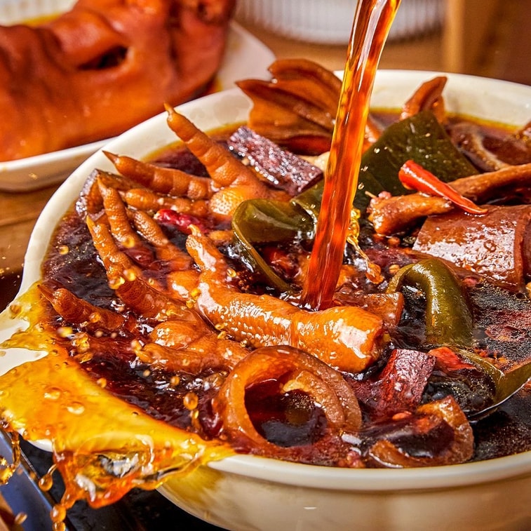 Lazy person's braising spice 100g Sichuan old brine spice mix for stewing braised meat and dishes, big bone seasoning pack, fragrant spicy flavour 4