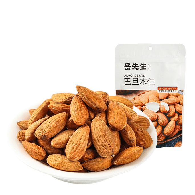 【中国直邮】岳先生巴旦木仁坚果炒货颗颗精选大粒果肉饱满孕妇零食坚果78g