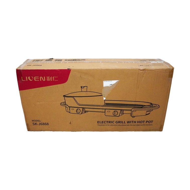 2-in-1 핫팟 및 바비큐 그릴 SK-J6868 6