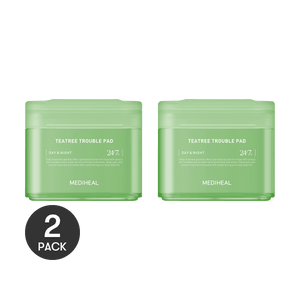 티트리 트러블 토너 패드 100매 *2개【밸류팩】