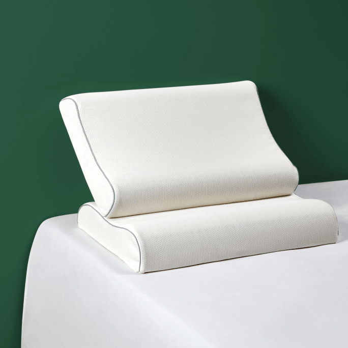 【中國直郵】羅萊家紡 泰國進口乳膠含量≥92% A類標準 快速回彈 防蟲蟎 透氣散熱波浪型枕 10cm中枕