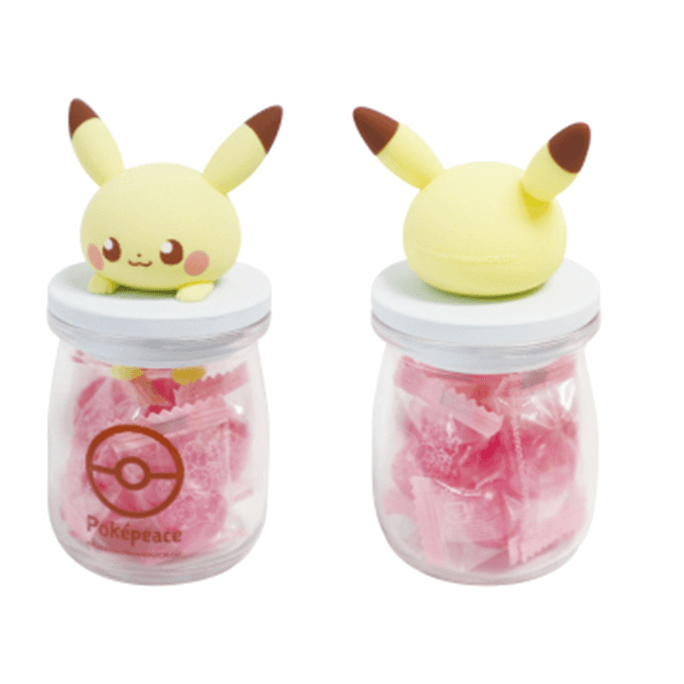 日本製 ポケモン キャンディボトル Pokémon Candy Bottle ピカチュウ 8 個